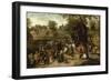 The Return from the Kermesse-Pieter Breugel the Elder-Framed Premium Giclee Print