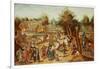 The Return from the Kermesse-Pieter Brueghel the Younger-Framed Giclee Print