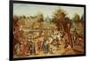 The Return from the Kermesse-Pieter Brueghel the Younger-Framed Giclee Print