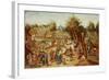 The Return from the Kermesse-Pieter Brueghel the Younger-Framed Giclee Print