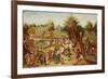 The Return from the Kermesse-Pieter Brueghel the Younger-Framed Giclee Print