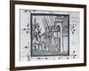 The Return of Charles VI of France after the Battle of Rosbecque, 1382-null-Framed Giclee Print