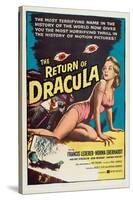 The Return of Dracula, Francis Lederer, Norma Eberhardt, 1958-null-Stretched Canvas