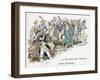 The Return of French Troops from Marengo, 1800, C1870-1950-Ferdinand Sigismund Bac-Framed Giclee Print