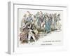 The Return of French Troops from Marengo, 1800, C1870-1950-Ferdinand Sigismund Bac-Framed Giclee Print