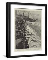 The Return of General Booth from India and the Colonies, the First Greeting at Southampton-Joseph Nash-Framed Giclee Print