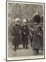 The Return of Lord Roberts, the Irish Guards Inspected by their Colonel-Frederic De Haenen-Mounted Giclee Print