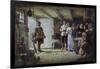 The Return of Miles Standish, 1622-Jean Leon Gerome Ferris-Framed Giclee Print