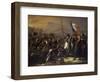 The Return of Napoleon from the Island of Elba in February, 1815. Created in 1818-Charles Von Steuben-Framed Giclee Print