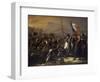 The Return of Napoleon from the Island of Elba in February, 1815. Created in 1818-Charles Von Steuben-Framed Giclee Print