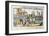 The Return of Napoleon from the Isle of Elba, 26 February 1815-Francois Georgin-Framed Giclee Print