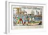 The Return of Napoleon from the Isle of Elba, 26 February 1815-Francois Georgin-Framed Giclee Print