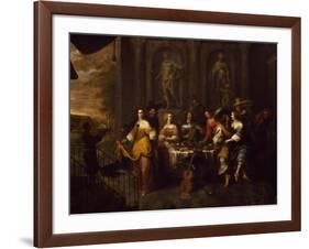 The Return of Prodigal Son-Hieronymus Janssens-Framed Giclee Print