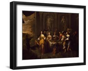 The Return of Prodigal Son-Hieronymus Janssens-Framed Giclee Print