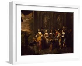 The Return of Prodigal Son-Hieronymus Janssens-Framed Giclee Print