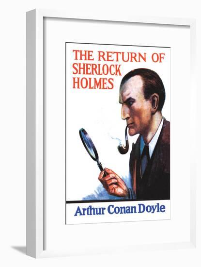 The Return of Sherlock Holmes II-Charles Kuhn-Framed Art Print