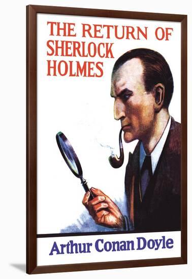 The Return of Sherlock Holmes II-Charles Kuhn-Framed Art Print