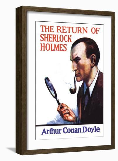 The Return of Sherlock Holmes II-Charles Kuhn-Framed Art Print