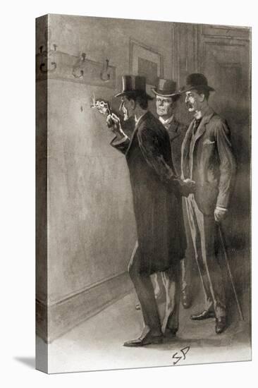 'The Return of Sherlock-Sidney Paget-Stretched Canvas
