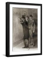 'The Return of Sherlock-Sidney Paget-Framed Giclee Print