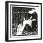 The Return of Tannhauser to the Venusberg, from 'The Story of Venus and Tannhauser', 1895-Aubrey Beardsley-Framed Giclee Print