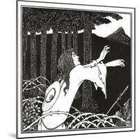 The Return of Tannhauser to the Venusberg, from 'The Story of Venus and Tannhauser', 1895-Aubrey Beardsley-Mounted Giclee Print