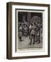 The Return of the Chinese Court to Peking, Reception of Foreign Ministers in the Forbidden City-Frank Dadd-Framed Giclee Print