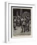 The Return of the Chinese Court to Peking, Reception of Foreign Ministers in the Forbidden City-Frank Dadd-Framed Giclee Print