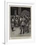 The Return of the Chinese Court to Peking, Reception of Foreign Ministers in the Forbidden City-Frank Dadd-Framed Premium Giclee Print