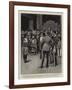 The Return of the Chinese Court to Peking, Reception of Foreign Ministers in the Forbidden City-Frank Dadd-Framed Giclee Print