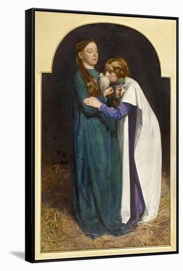 The Return of the Dove to the Ark, 1851-John Everett Millais-Framed Stretched Canvas