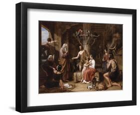 The Return of the Dove to the Ark-Charles Landseer-Framed Giclee Print