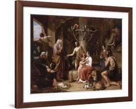 The Return of the Dove to the Ark-Charles Landseer-Framed Giclee Print