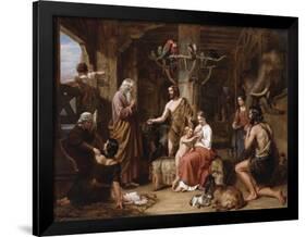 The Return of the Dove to the Ark-Charles Landseer-Framed Giclee Print