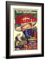 The Return of the Durango Kid, 1945-null-Framed Art Print