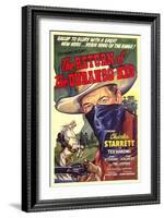 The Return of the Durango Kid, 1945-null-Framed Art Print