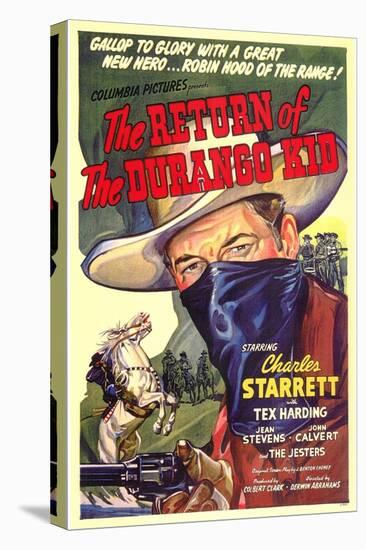 The Return of the Durango Kid, 1945-null-Stretched Canvas