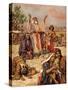 The return of the exiles - Bible-William Brassey Hole-Stretched Canvas