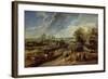 The Return of the Farm Workers from the Fields-Peter Paul Rubens-Framed Giclee Print