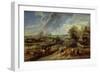 The Return of the Farm Workers from the Fields-Peter Paul Rubens-Framed Giclee Print