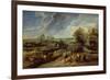 The Return of the Farm Workers from the Fields-Peter Paul Rubens-Framed Giclee Print