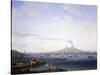 The Return of the Fleet from Algeria to the Bay of Naples, 1737-1807-Jacob Philipp Hackert-Stretched Canvas