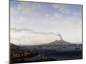 The Return of the Fleet from Algeria to the Bay of Naples, 1787-Jacob Philipp Hackert-Mounted Giclee Print