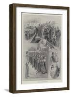 The Return of the Guards from Egypt-Henry Charles Seppings Wright-Framed Giclee Print