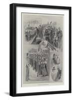 The Return of the Guards from Egypt-Henry Charles Seppings Wright-Framed Giclee Print