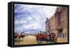 The Return of the Guards from the Crimea, July 1856-William Simpson-Framed Stretched Canvas