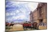 The Return of the Guards from the Crimea, July 1856-William Simpson-Mounted Giclee Print