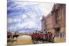 The Return of the Guards from the Crimea, July 1856-William Simpson-Mounted Giclee Print