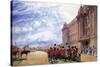 The Return of the Guards from the Crimea, July 1856-William Simpson-Stretched Canvas