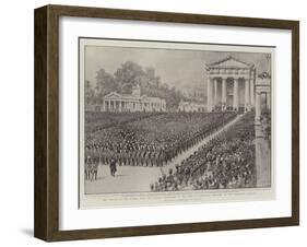 The Return of the Guards from the Soudan-Henry William Brewer-Framed Giclee Print